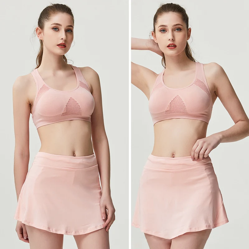 Summer Sports Tennis Yoga Skorts Fitness Short Skirt Badminton Breathable Quick Drying Women Sport Anti Exposure Tennis Skirt
Summer Sports Tennis Yoga Skorts Fitness Short Skirt Badminton Breathable Quick Drying Women Sport Anti Exposure Tennis Skirt