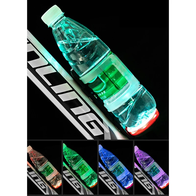 Bicycle Bottle Cage USB Rechargeable Bottle Cage with Color Warning Lights Water Cup Holder for Bicycles Mountain Bikes
Bicycle Bottle Cage USB Rechargeable Bottle Cage with Color Warning Lights Water Cup Holder for Bicycles Mountain Bikes