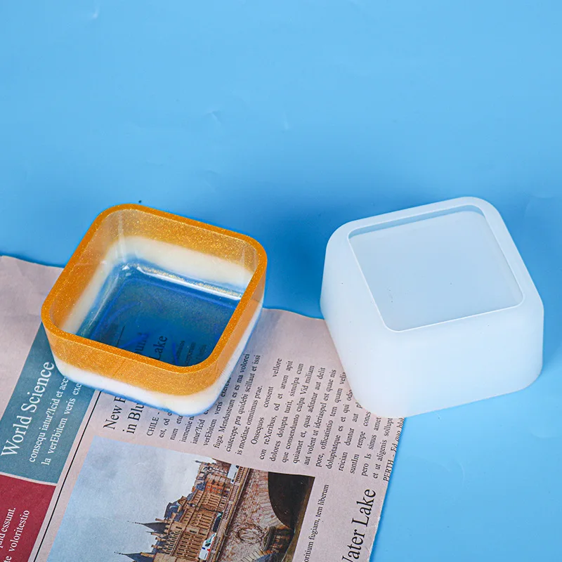 5 Styles Succulent Flower Pot Silicone Resin Mould Fashion Mirror Storage Box Epoxy UV Resin Molds DIY Home Decoration Crafts
5 Styles Succulent Flower Pot Silicone Resin Mould Fashion Mirror Storage Box Epoxy UV Resin Molds DIY Home Decoration Crafts