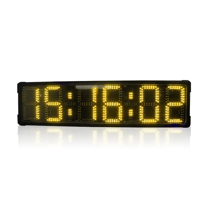 Hot-selling 8" singel-sided waterproof LED clock countdown digital electronic marathon race clock
Hot-selling 8" singel-sided waterproof LED clock countdown digital electronic marathon race clock