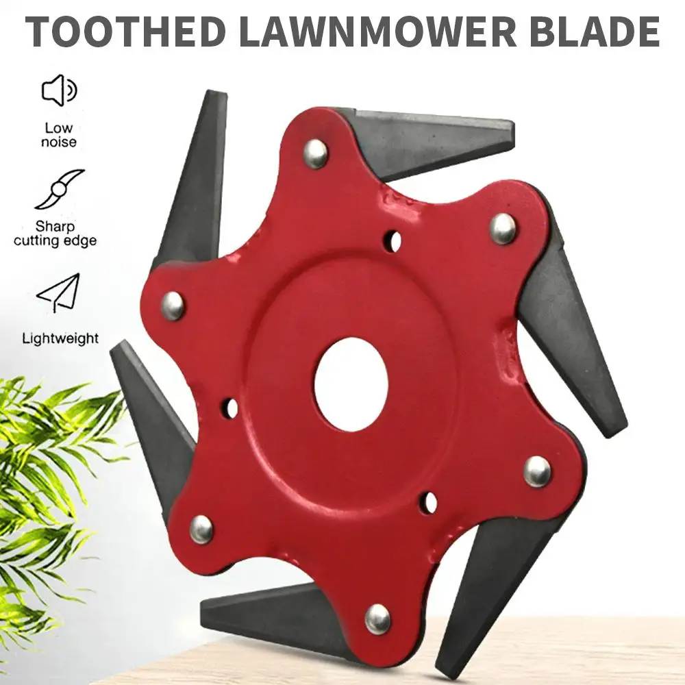 Brush Cutter Head 6 Steel Razor String Trimmers Agricultural Use Outdoor Trimmer Head Durable Manganese Stee Grass Brushcutter
Brush Cutter Head 6 Steel Razor String Trimmers Agricultural Use Outdoor Trimmer Head Durable Manganese Stee Grass Brushcutter