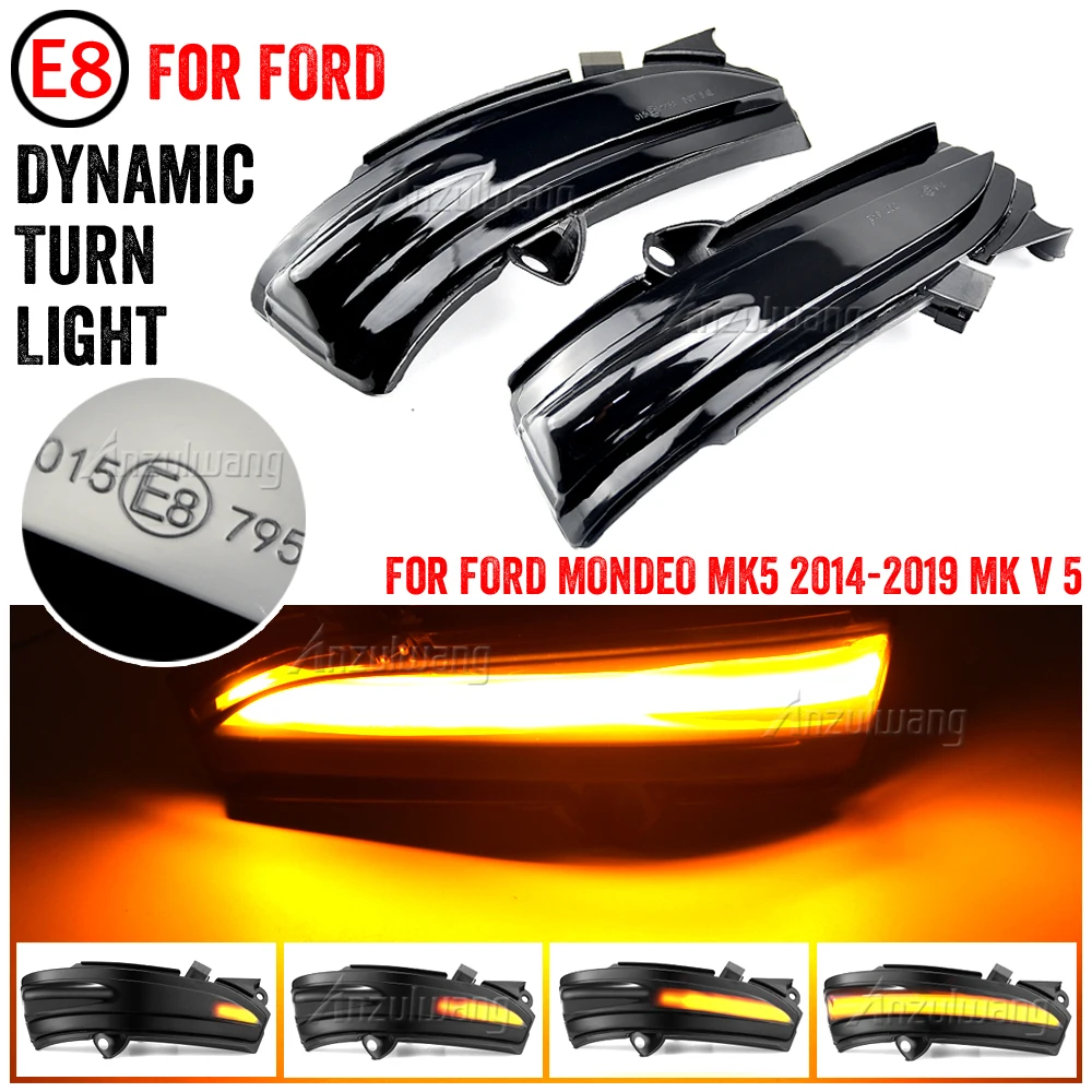LED Dynamic Turn Signal Side Mirror Blinker Indicator Sequential Light For Ford Fusion Mondeo 2013 2014 2015 2016 2017 2018 4th.
LED Dynamic Turn Signal Side Mirror Blinker Indicator Sequential Light For Ford Fusion Mondeo 2013 2014 2015 2016 2017 2018 4th.