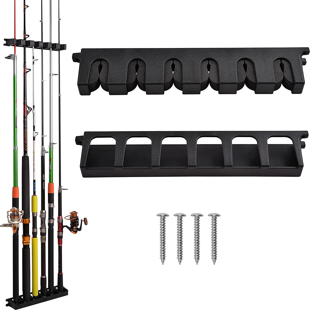 Fishing Rod Holder Wall Mounted Fishing Pole Rod Holder Fishing Pole Storage Organizer 6 Rod Wall Rack for Garage Car
Fishing Rod Holder Wall Mounted Fishing Pole Rod Holder Fishing Pole Storage Organizer 6 Rod Wall Rack for Garage Car