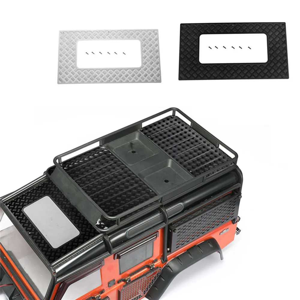 Car Shell Skylight Metal Anti-skid Plate Shell Sunroof Decoration Parts for TRX4 Land Rover Defender RC Car Accessories
Car Shell Skylight Metal Anti-skid Plate Shell Sunroof Decoration Parts for TRX4 Land Rover Defender RC Car Accessories