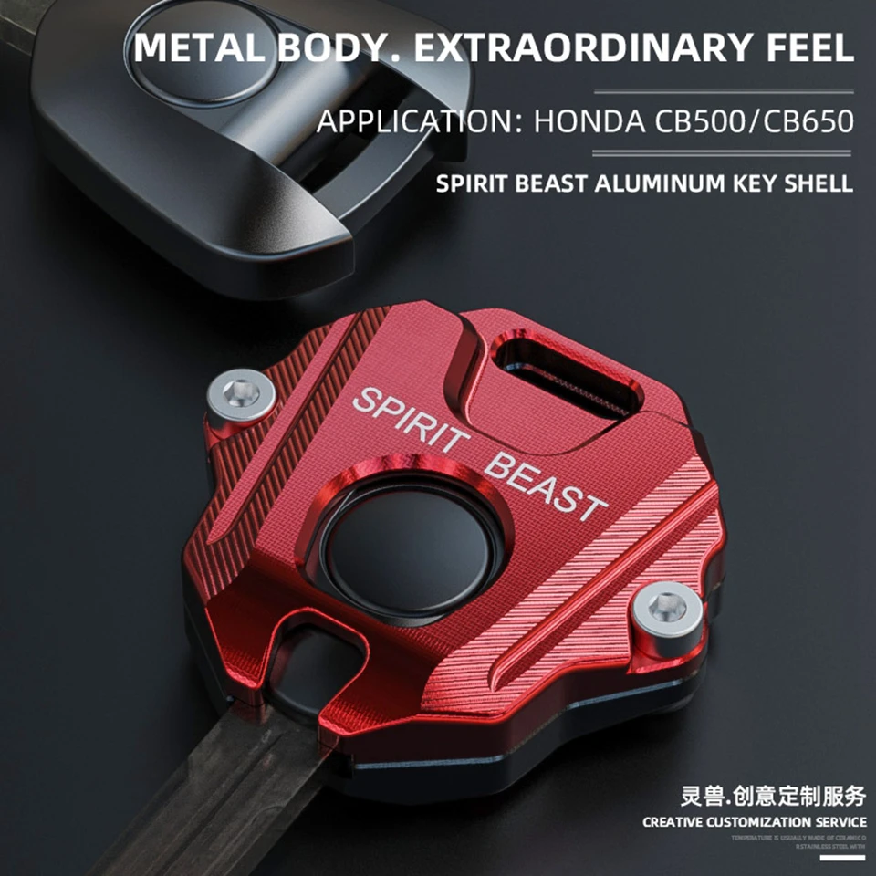 Spirit Beast Motorcycle Key Head Modified Key Handle Shell Electric Door Lock Key Cover For Honda CB650 CB500
Spirit Beast Motorcycle Key Head Modified Key Handle Shell Electric Door Lock Key Cover For Honda CB650 CB500