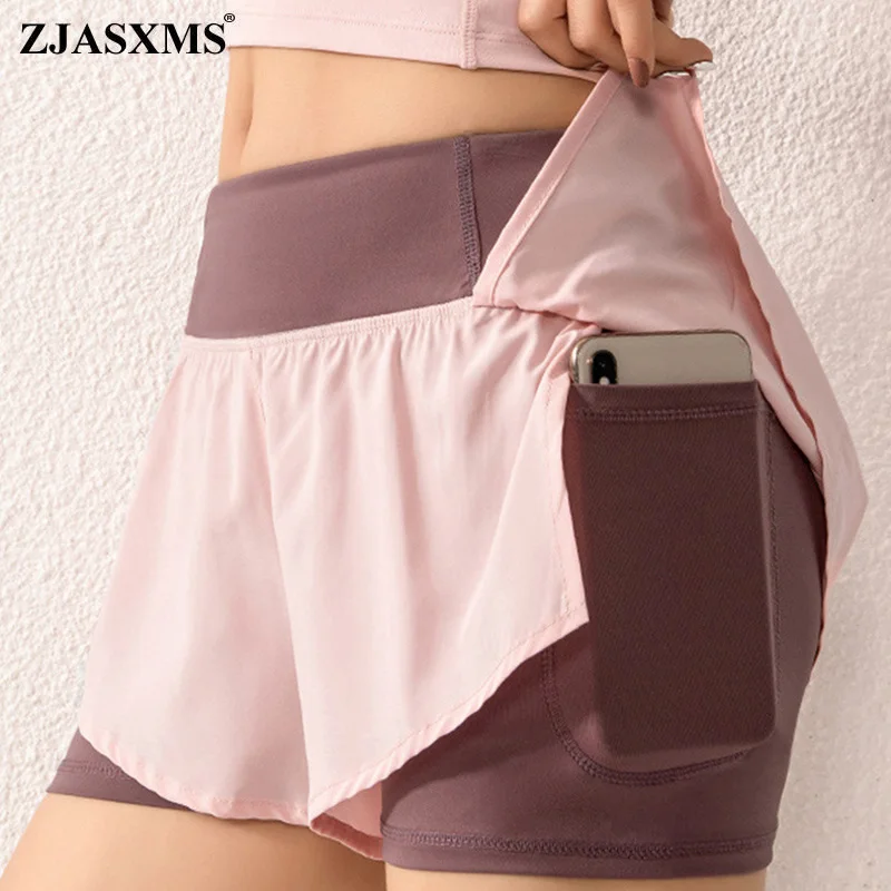 2021 New Summer Running Shorts Women 2 In 1 Marathon Quick Dry Shorts Gym Loose Sport Shorts Breathable Fitness Yoga Shorts Pink
2021 New Summer Running Shorts Women 2 In 1 Marathon Quick Dry Shorts Gym Loose Sport Shorts Breathable Fitness Yoga Shorts Pink