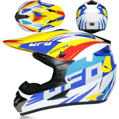 2021 Sports Motorcycle Off-Road Helmet Motocross Motobike Helmets Racing Full Face Dirt Bike Capacete De Moto Casco Children 
2021 Sports Motorcycle Off-Road Helmet Motocross Motobike Helmets Racing Full Face Dirt Bike Capacete De Moto Casco Children
