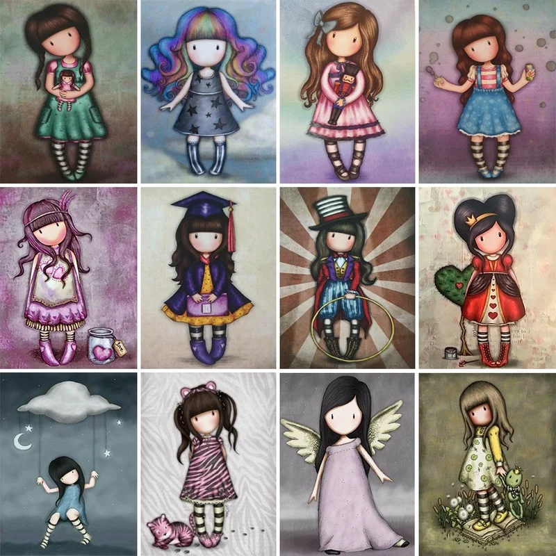 Full Square/Round Diamond Painting Cartoon Series Picture 5D DIY Diamond Embroidery Cross Stitch Girl Gift Kits Home Decor
Full Square/Round Diamond Painting Cartoon Series Picture 5D DIY Diamond Embroidery Cross Stitch Girl Gift Kits Home Decor