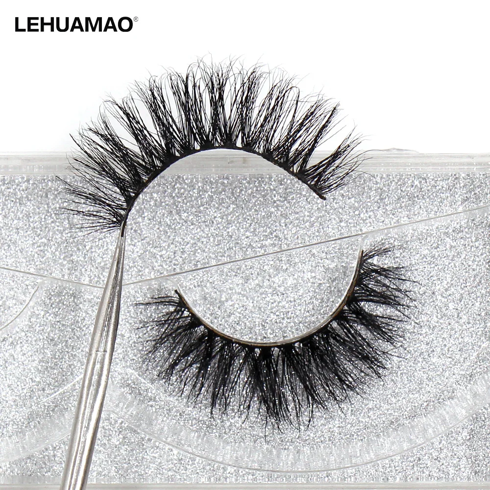

LEHUAMAO 3D Mink Lashes Makeup Eyelashes Reusable Lashes Fluffy Eyelash cruel-free Mink Lashes Natural soft Lashes eyelashes A07