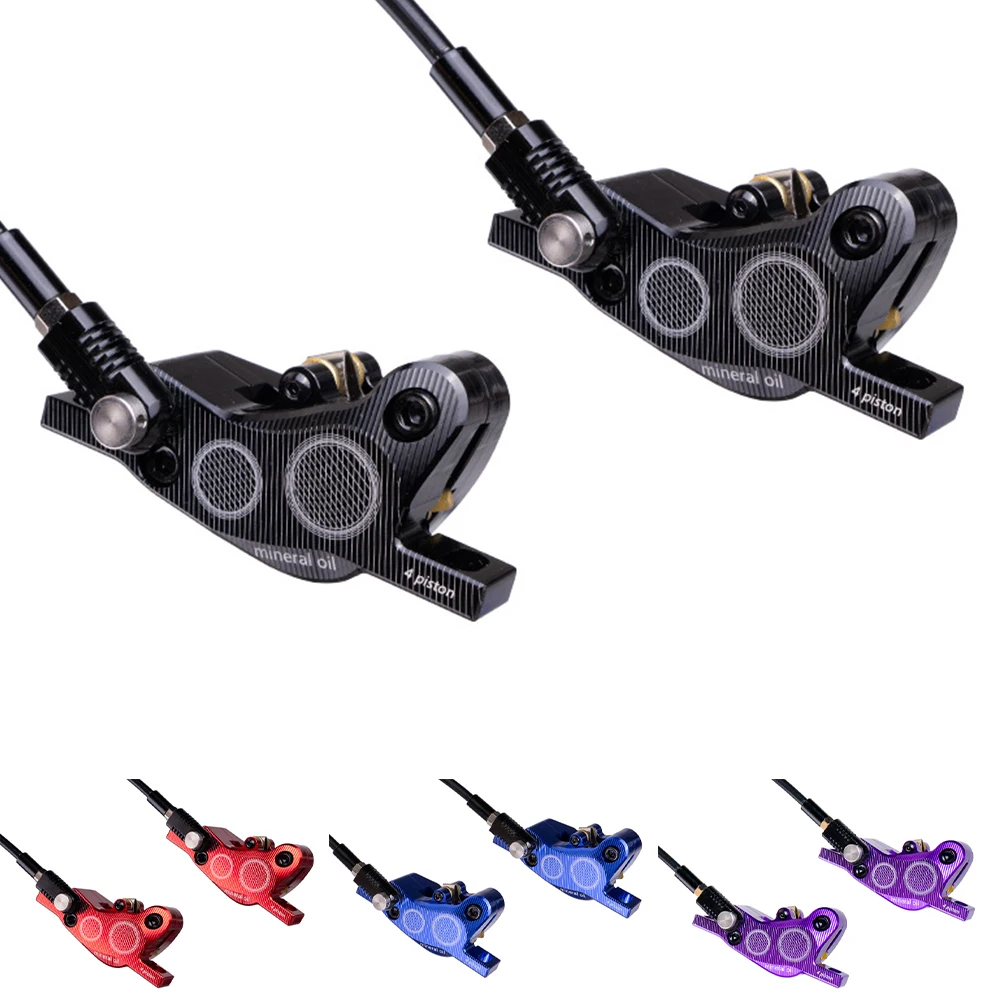 Universal Bike 800/1450mm Oil Pressure Brake Left & Right Brake Bike Hydraulic Disc Brakes Set 4 Piston Bike Accessories
Universal Bike 800/1450mm Oil Pressure Brake Left & Right Brake Bike Hydraulic Disc Brakes Set 4 Piston Bike Accessories