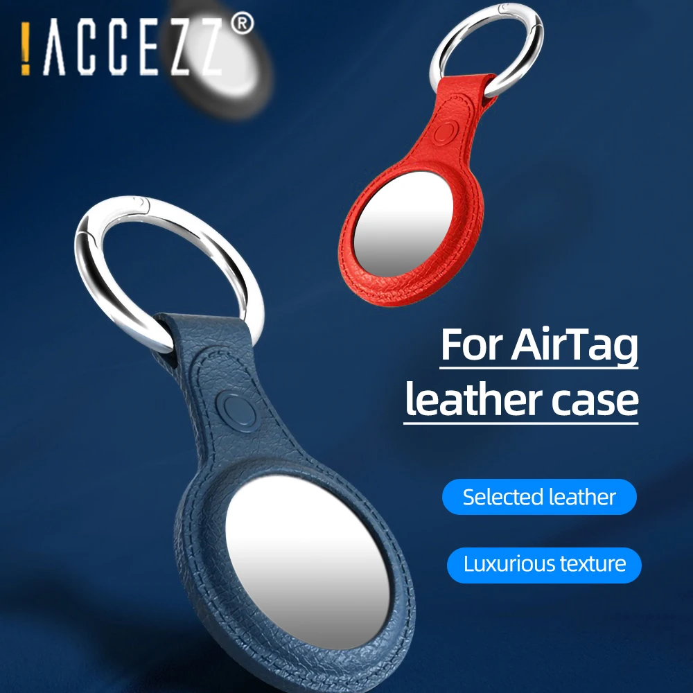 !ACCEZZ Case For Airtags Leather Protective Sleeve For Apple Airtag Locator Tracker Anti-lost Protector Cover Keychain Buckle
!ACCEZZ Case For Airtags Leather Protective Sleeve For Apple Airtag Locator Tracker Anti-lost Protector Cover Keychain Buckle