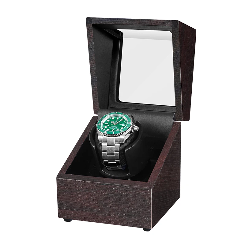 Wooden Single Watch Winder Automatic Watch Winder Box Accessories Display Mechanical Rotating Leather
Wooden Single Watch Winder Automatic Watch Winder Box Accessories Display Mechanical Rotating Leather