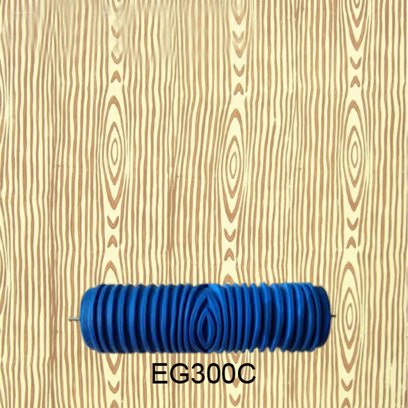 Wood grain blue rubber roller wall decoration painting roller, decorative wall paint roller without hand grip 023Y 300c
Wood grain blue rubber roller wall decoration painting roller, decorative wall paint roller without hand grip 023Y 300c