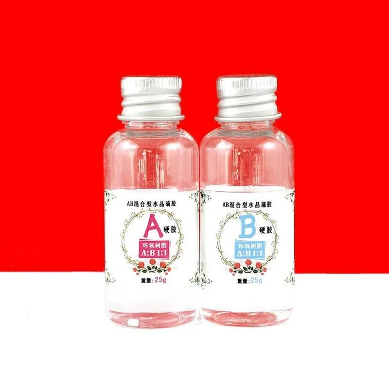 50g 1:1 Ratio Clear AB Crystal Glue High Adhesive Anti-yellow Quick Drying Resin Epoxy Diy Jewelry Making Accessories Hard Glue
50g 1:1 Ratio Clear AB Crystal Glue High Adhesive Anti-yellow Quick Drying Resin Epoxy Diy Jewelry Making Accessories Hard Glue