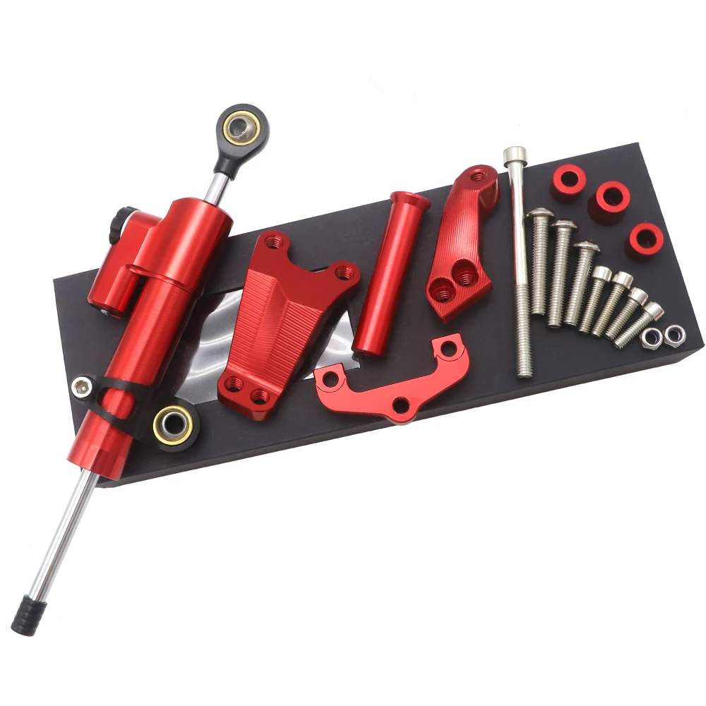 Motorcycle Steering Damper Stabilizer & Bracket For KAWASAKI NINJA250R NINJA 250R EX250 EX 250 2008 2009 2010 2011 2012
Motorcycle Steering Damper Stabilizer & Bracket For KAWASAKI NINJA250R NINJA 250R EX250 EX 250 2008 2009 2010 2011 2012