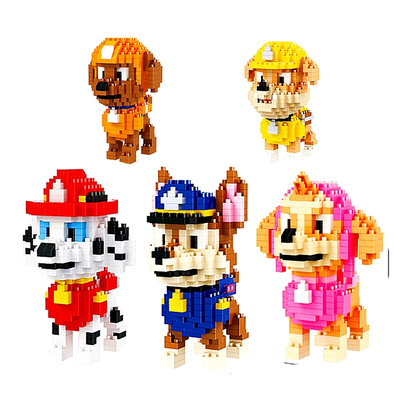 Patrol Dog Small Blocks Particle Patrol Dog Assembled Model Want Want Team Marshall Children's Toy Marshall Skye Rubble Chase
Patrol Dog Small Blocks Particle Patrol Dog Assembled Model Want Want Team Marshall Children's Toy Marshall Skye Rubble Chase