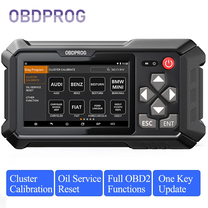 OBDPROG OBD2 автомобильный кластер калибровочный инструмент M500 Профессиональный сброс обслуживания масла OBD 2 сканер кластеры Регулировка Диагн...
OBDPROG OBD2 автомобильный кластер калибровочный инструмент M500 Профессиональный сброс обслуживания масла OBD 2 сканер кластеры Регулировка Диагн...