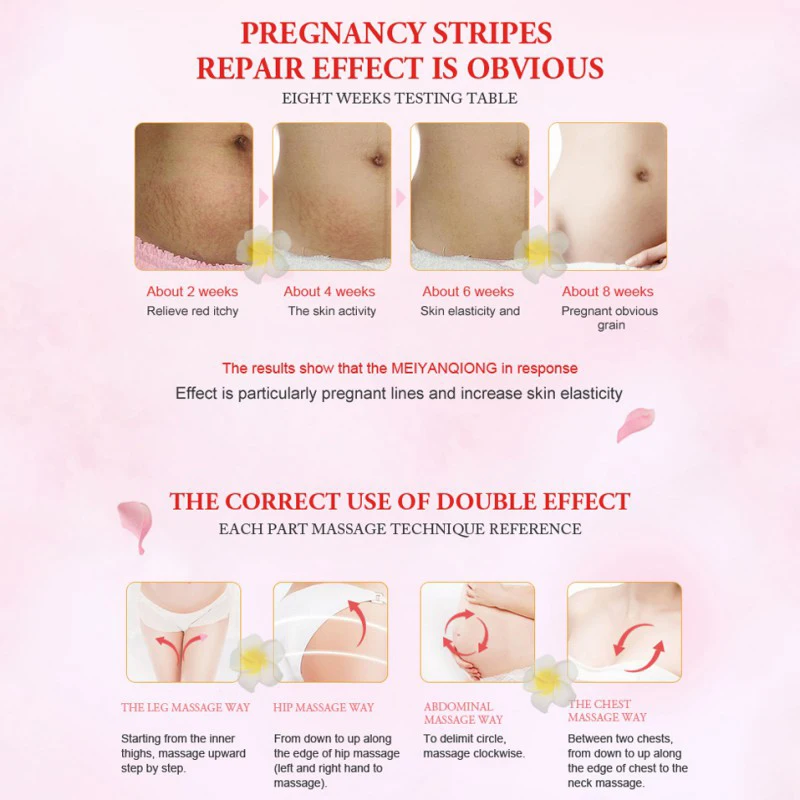 Visualsource Stretch Mark Cream Remover Pregnant Woman Belly Scar Body Skin Nutrition Repair Cream Anti-Wrinkle Anti-Aging Mater
Visualsource Stretch Mark Cream Remover Pregnant Woman Belly Scar Body Skin Nutrition Repair Cream Anti-Wrinkle Anti-Aging Mater