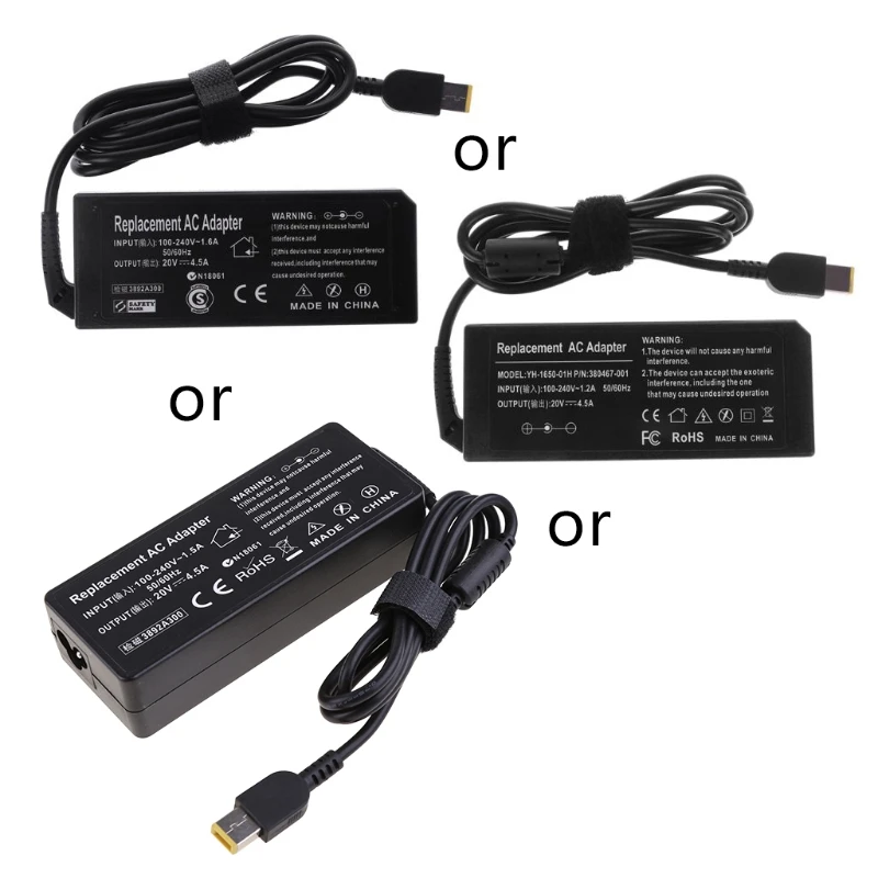 20V 4.5A 90W AC Adapter Battery Charger Power Supply for Lenovo ThinkPad
20V 4.5A 90W AC Adapter Battery Charger Power Supply for Lenovo ThinkPad