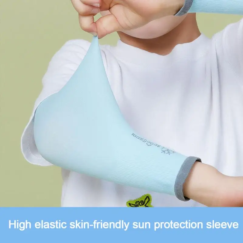 UV Blocking Sweat Glove Sleeve Mosquitoes Cold-feeling Sleeve Protector Children Ice Silk Sunscreen Cooling Arm Sleeves Cover
UV Blocking Sweat Glove Sleeve Mosquitoes Cold-feeling Sleeve Protector Children Ice Silk Sunscreen Cooling Arm Sleeves Cover