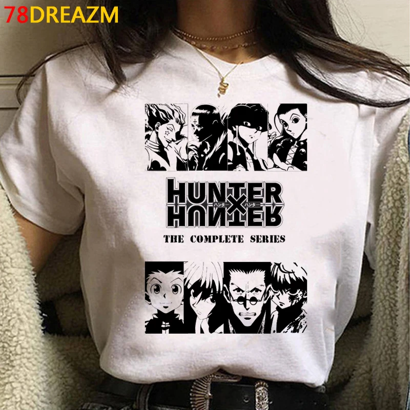 Hunter x Hunter Футболка женская одежда для пары ulzzang grunge Повседневная кавайная футболка
Hunter x Hunter Футболка женская одежда для пары ulzzang grunge Повседневная кавайная футболка