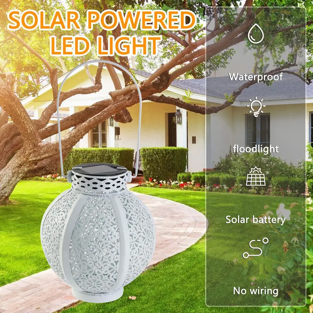 Outdoor Solar Hanging Lantern Light Waterproof Metal LED Lamp IP56 Waterproof Retro Style Garden Light For Gardens Lawns 2021
Outdoor Solar Hanging Lantern Light Waterproof Metal LED Lamp IP56 Waterproof Retro Style Garden Light For Gardens Lawns 2021