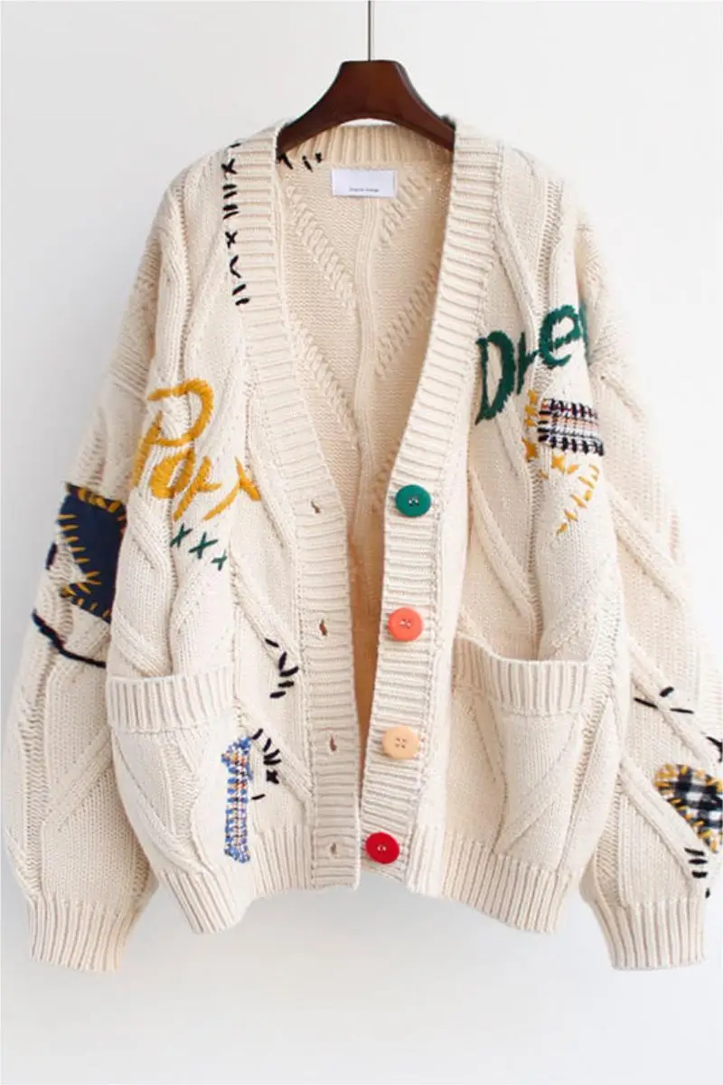 Autumn and winter Korean version 2021 new lazy cardigan sweater women's jacket loose short knit sweater autumn top
Autumn and winter Korean version 2021 new lazy cardigan sweater women's jacket loose short knit sweater autumn top