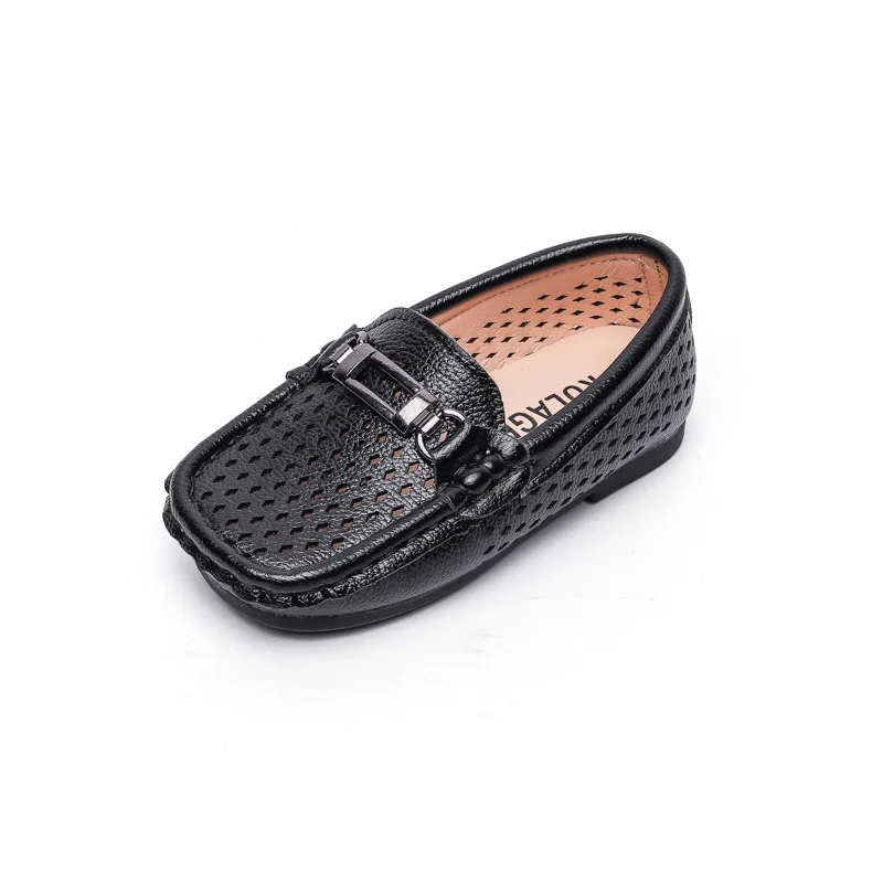 Children's Shoes Hollow Breathable Leather Shoes Soft Bottom Peas Shoes Korean Boys Shoes Four Seasons Casual Leather Shoes
Children's Shoes Hollow Breathable Leather Shoes Soft Bottom Peas Shoes Korean Boys Shoes Four Seasons Casual Leather Shoes