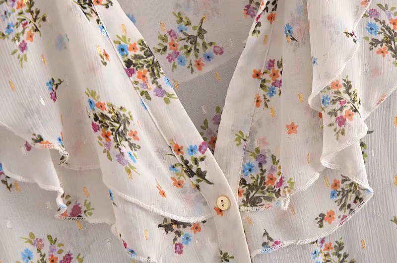 Toppies 2021 Summer Chiffon Blouses Tops Sweet Flower Printing Shirts Female Double Layer Ruffles Tops
Toppies 2021 Summer Chiffon Blouses Tops Sweet Flower Printing Shirts Female Double Layer Ruffles Tops