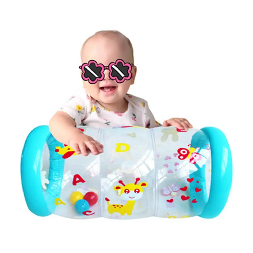 Baby Iatable Roller PVC Infants Crawling Roller Toys Baby Exercise Toys Toddlers Fitness Toys With Bells Early Education Toys
Baby Iatable Roller PVC Infants Crawling Roller Toys Baby Exercise Toys Toddlers Fitness Toys With Bells Early Education Toys