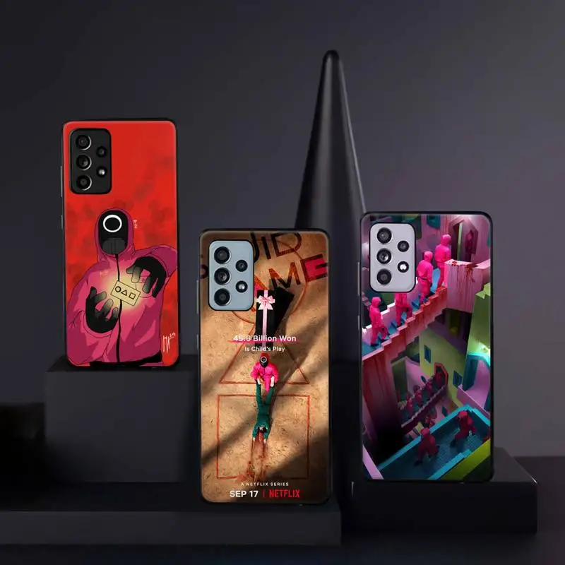 Squid Game Phone Case For Samsung A32 A51 A52 A71 A50 A12 A21S S10 S20 S21 Plus Fe Ultra
Squid Game Phone Case For Samsung A32 A51 A52 A71 A50 A12 A21S S10 S20 S21 Plus Fe Ultra