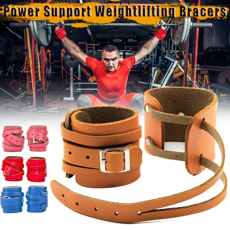 1 Pair Wrist Brace Weightlifting Winding Bracers PU Leather Strength Training Support FK88
1 Pair Wrist Brace Weightlifting Winding Bracers PU Leather Strength Training Support FK88