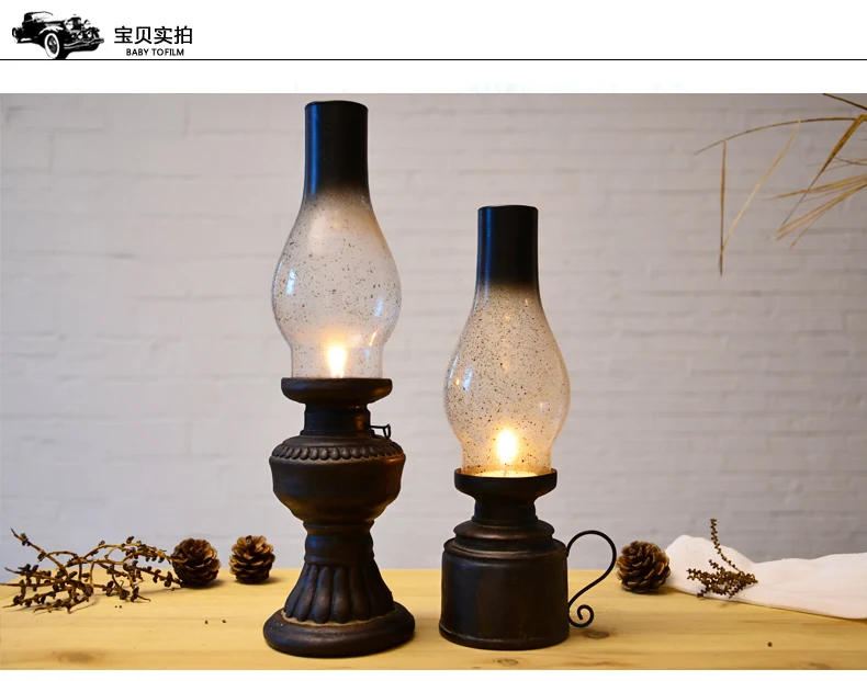 Chinese Vintage Candle Holder Kerosene Lamp Glass Candle Holder Nostalgia Wrought Iron Jalaba Marroqui Home Decoration WB50ZT
Chinese Vintage Candle Holder Kerosene Lamp Glass Candle Holder Nostalgia Wrought Iron Jalaba Marroqui Home Decoration WB50ZT