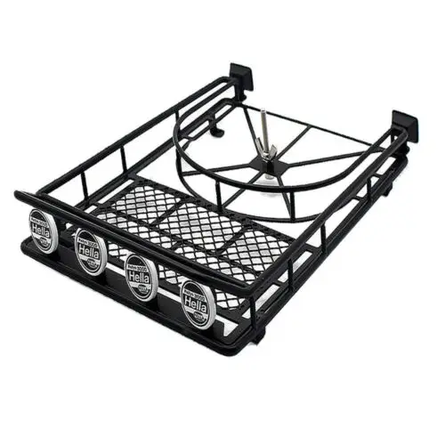 Металлический багажник на крышу с 4 светодиодными лампами для 1:10 RC Rock Crawler SCX10 Радиоуправляемый автомобиль металлический багажник на крышу с...
Металлический багажник на крышу с 4 светодиодными лампами для 1:10 RC Rock Crawler SCX10 Радиоуправляемый автомобиль металлический багажник на крышу с...