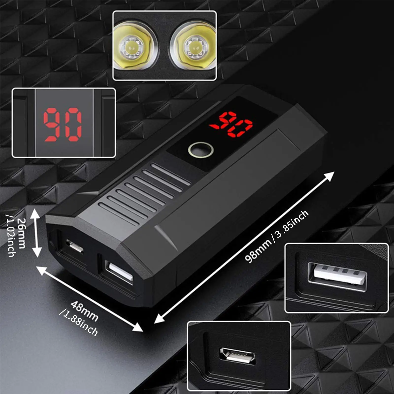 5200mAh Bike Light Waterproof Bicycle Light USB Rechargeable Outdoor MTB Cycling Lamp With Power Bank Headlight Bike Accessories
5200mAh Bike Light Waterproof Bicycle Light USB Rechargeable Outdoor MTB Cycling Lamp With Power Bank Headlight Bike Accessories