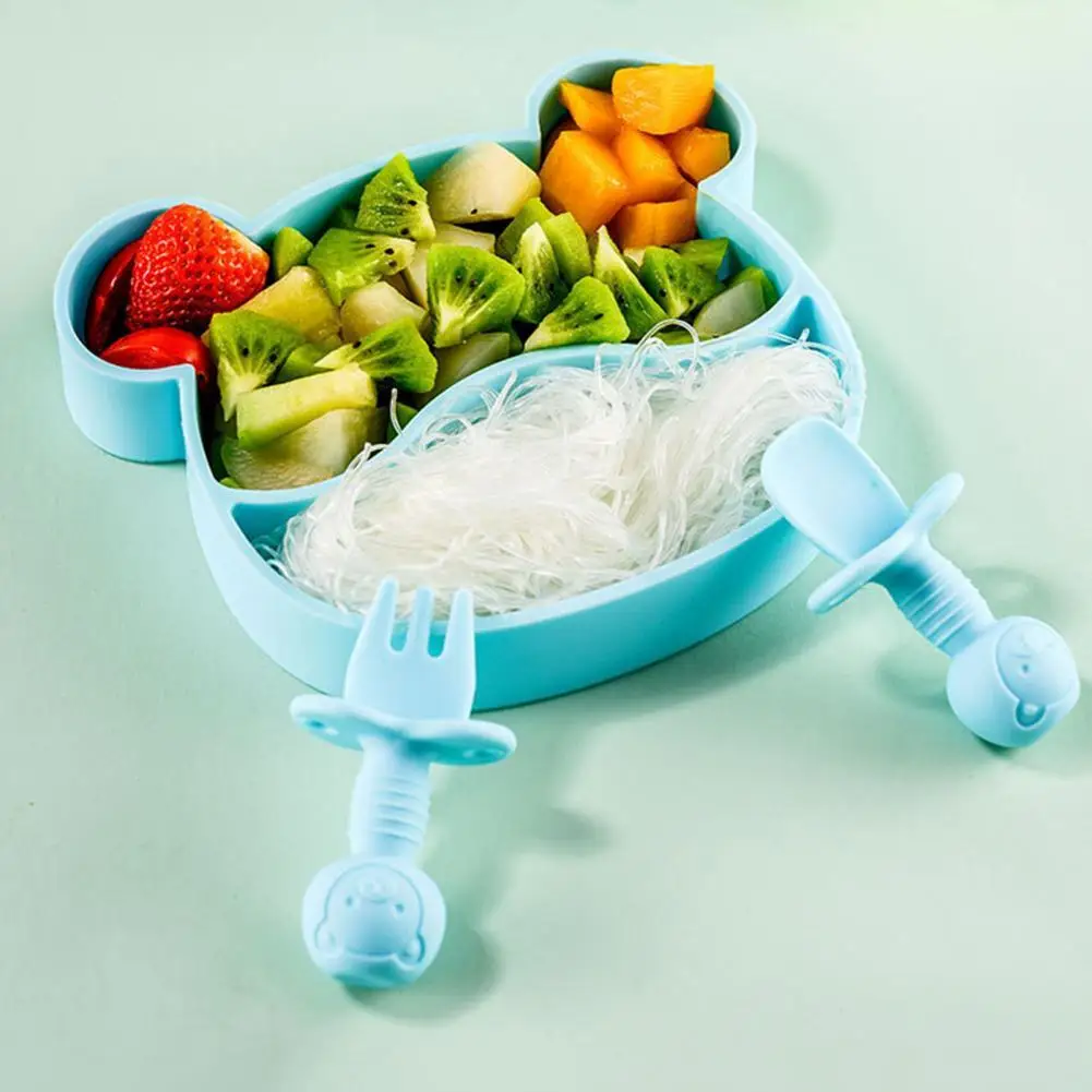 Children Tableware Cartoon Shape Division Design BPA Free Feeding Dish Spoon Fork Set Kids Dinnerware Food Plate Baby Utensils
Children Tableware Cartoon Shape Division Design BPA Free Feeding Dish Spoon Fork Set Kids Dinnerware Food Plate Baby Utensils