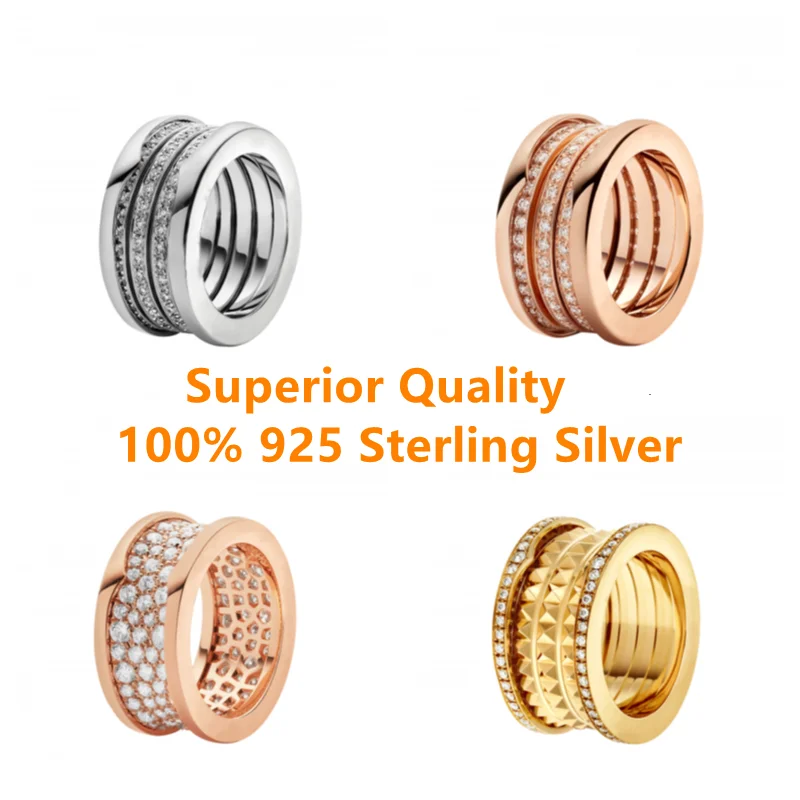 925 Sterling Silver bv original brand logo ring men's and women's fashion classic jewelry party wedding gift
925 Sterling Silver bv original brand logo ring men's and women's fashion classic jewelry party wedding gift