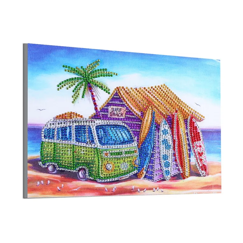 5D DIY Diamond Embroidery Seascape Handmade Special Shaped Diamond Painting Seaside Car Needlework Cross Stitch Home Decor Gift
5D DIY Diamond Embroidery Seascape Handmade Special Shaped Diamond Painting Seaside Car Needlework Cross Stitch Home Decor Gift