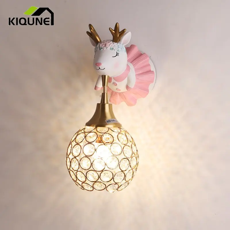 Creative Cartoon Deer Elephant Wall Lamp Boy Girl House Wall Lamp Nordic Simple Bedroom Children's Room Bedside Decorative Light
Creative Cartoon Deer Elephant Wall Lamp Boy Girl House Wall Lamp Nordic Simple Bedroom Children's Room Bedside Decorative Light