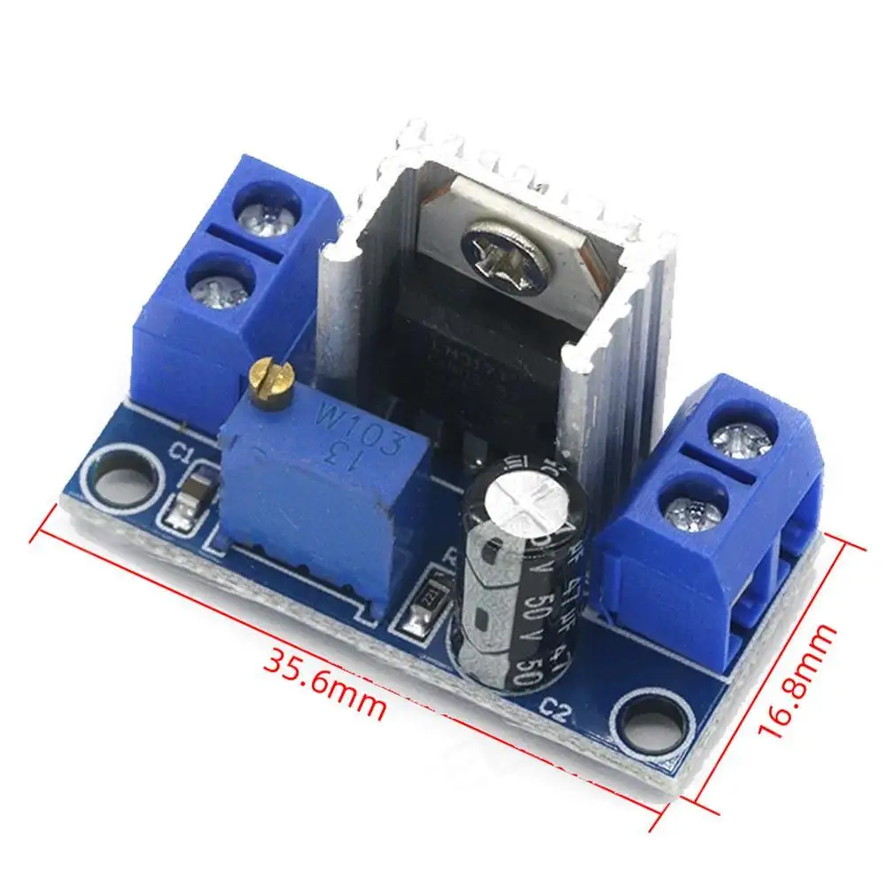 LM317 DC-DC Converter Buck Step Down Circuit Board Supply Module LM317 Power Linear Voltage Regulator Regulator Adjustable U0O9
LM317 DC-DC Converter Buck Step Down Circuit Board Supply Module LM317 Power Linear Voltage Regulator Regulator Adjustable U0O9
