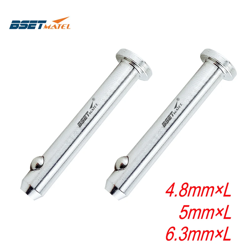 2PCS 316 Stainless Steel Dowel Pin Flat Head Cylindrical Pin Positioning Pins Quick Release Ball Pin Retainer Farm Lawn Garden
2PCS 316 Stainless Steel Dowel Pin Flat Head Cylindrical Pin Positioning Pins Quick Release Ball Pin Retainer Farm Lawn Garden