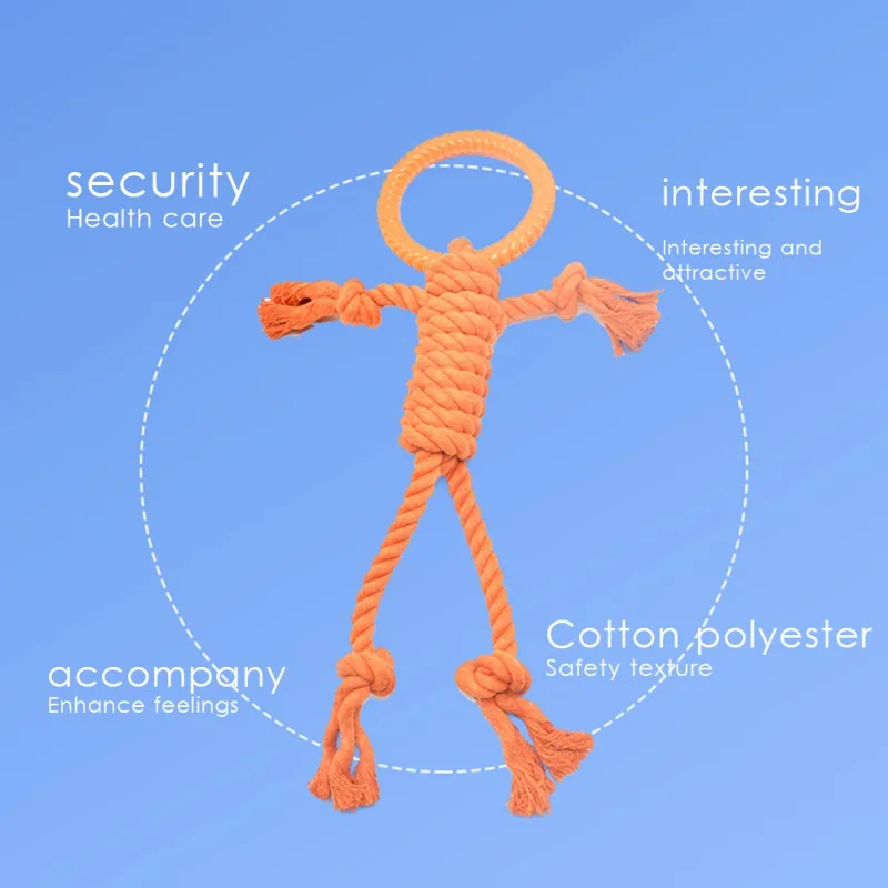 Interactive Pet Toys For Small Dogs Cotton Rope Resistance To Bite Dog Toy Teeth Cleaning Chew Training Toys Pet Supplies
Interactive Pet Toys For Small Dogs Cotton Rope Resistance To Bite Dog Toy Teeth Cleaning Chew Training Toys Pet Supplies