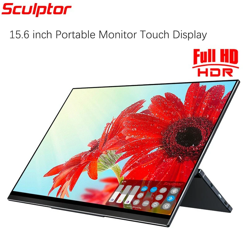 Sculptor 15.6inch Portable Monitor FHD Touch Display Dual One-Line Communication Samsung/Huawei Mobile Phone/PS4/Notebook/Switch
Sculptor 15.6inch Portable Monitor FHD Touch Display Dual One-Line Communication Samsung/Huawei Mobile Phone/PS4/Notebook/Switch