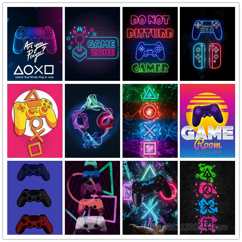 5D Playstation Diamond Painting DIY Gamepad Anime Poster Diamond Embroidery Mosaic Set Cross Stitch Home Decoration Gift
5D Playstation Diamond Painting DIY Gamepad Anime Poster Diamond Embroidery Mosaic Set Cross Stitch Home Decoration Gift