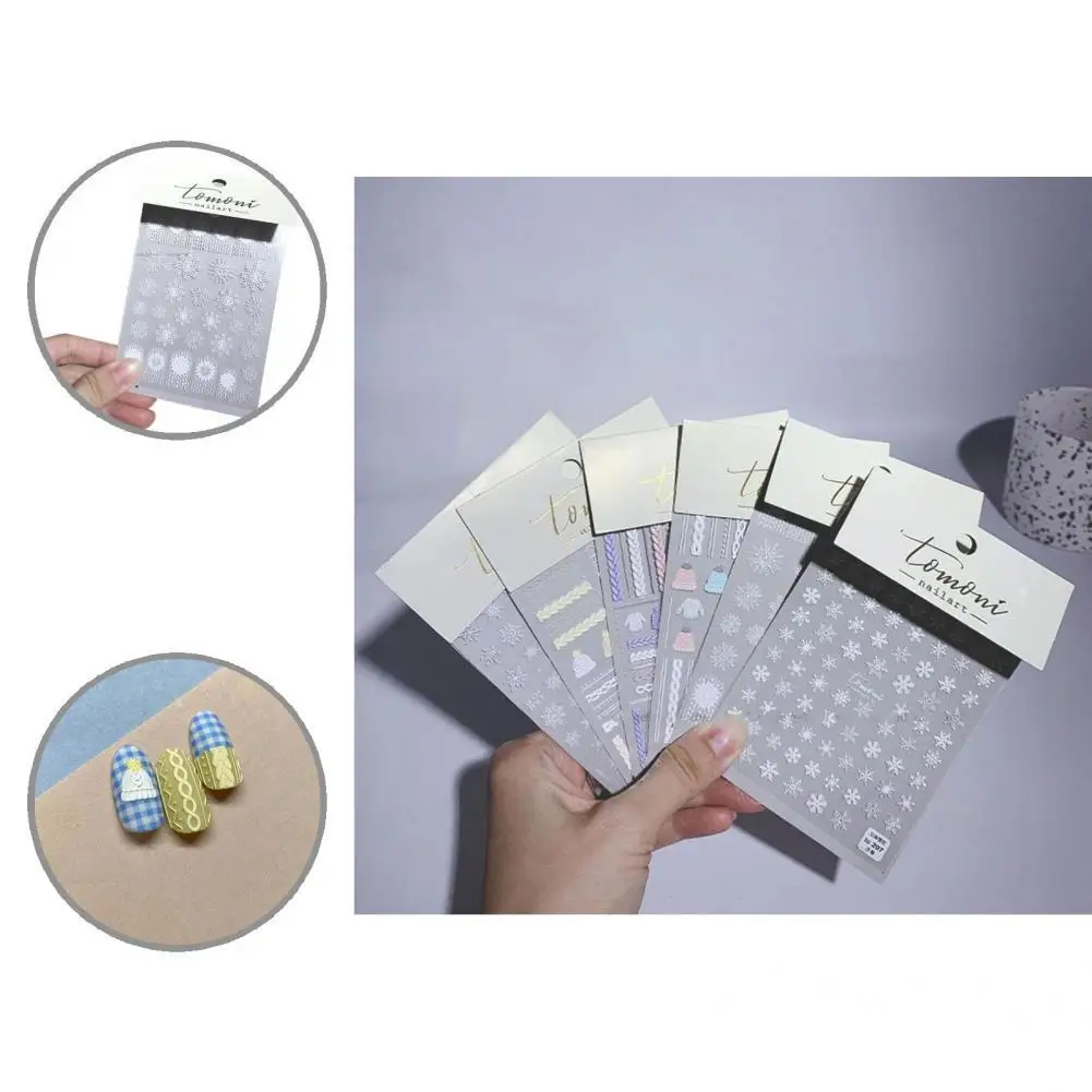 Nail Sticker Delicate Fabulous Christmas Patterns for Manicure Nail Sliders Nail Patches
Nail Sticker Delicate Fabulous Christmas Patterns for Manicure Nail Sliders Nail Patches