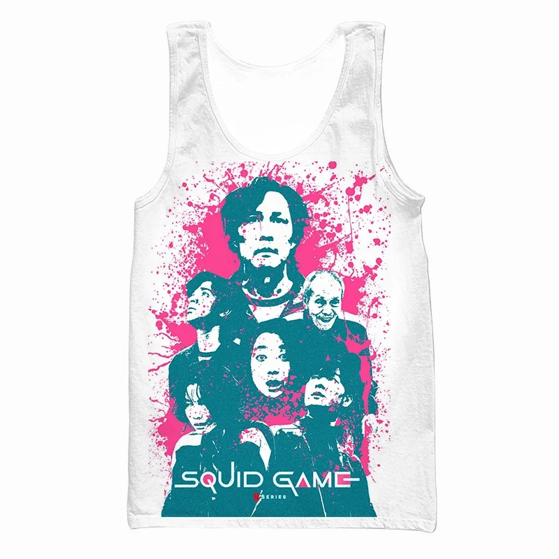 Jumeast Men Women 3D Vest Oversized Female Streetwear Korean TV Squid Game Short Sleeve Sport Pullover Summer Tank Tops Tees
Jumeast Men Women 3D Vest Oversized Female Streetwear Korean TV Squid Game Short Sleeve Sport Pullover Summer Tank Tops Tees