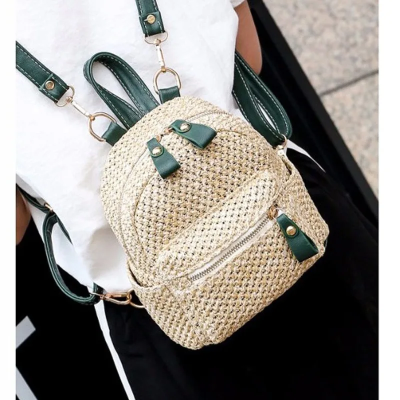 Straw Backpack Summer Hollow Backpacks for School Teenagers Girls Summer Beach Purse Large Mochila Feminina Casual Bag for Women
Straw Backpack Summer Hollow Backpacks for School Teenagers Girls Summer Beach Purse Large Mochila Feminina Casual Bag for Women