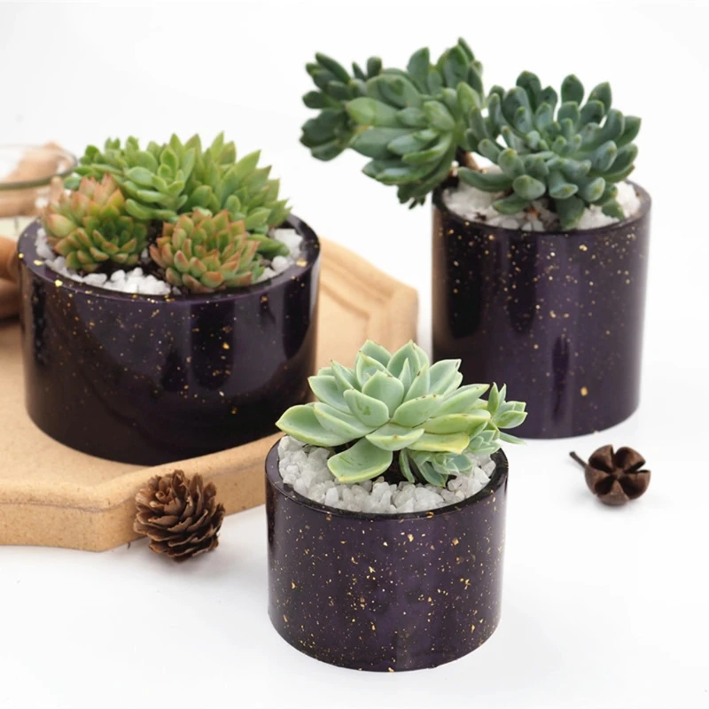 Flower Pot Epoxy Resin Mold Jewelry Storage Box Cup Casting Silicone Mould DIY Crafts Home Decorations Making Tool
Flower Pot Epoxy Resin Mold Jewelry Storage Box Cup Casting Silicone Mould DIY Crafts Home Decorations Making Tool