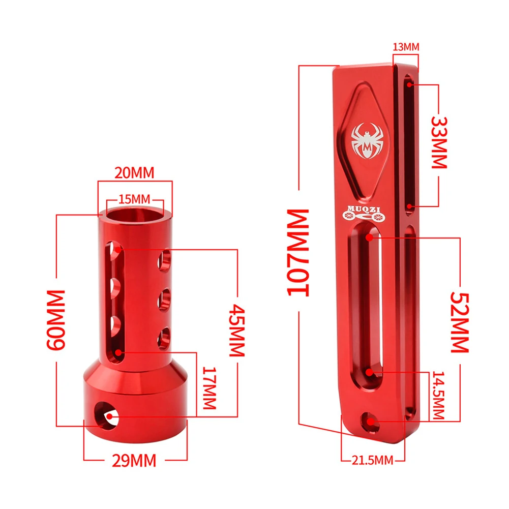 MUQZI folding bicycle front and rear C-type brake caliper extension adapter brake conversion mounting bracket suitable parts
MUQZI folding bicycle front and rear C-type brake caliper extension adapter brake conversion mounting bracket suitable parts
