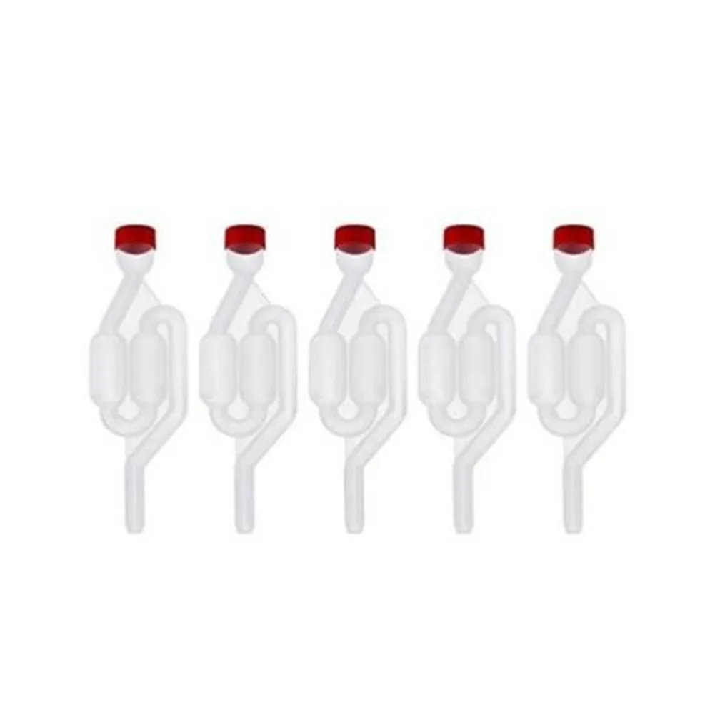 5x S-Shape Air Lock Twin Bubble Grommet Homebrew Beer Fermentation Wine Making Brewing Valves Check Valve Homebrew Tool Kitchen
5x S-Shape Air Lock Twin Bubble Grommet Homebrew Beer Fermentation Wine Making Brewing Valves Check Valve Homebrew Tool Kitchen